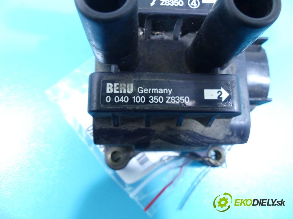 Ford Fusion 1.6 16v 101 HP manual 74 kW 1596 cm3 5- cievka zapaľovacia 0040100350 (Zapaľovacie cievky, moduly)