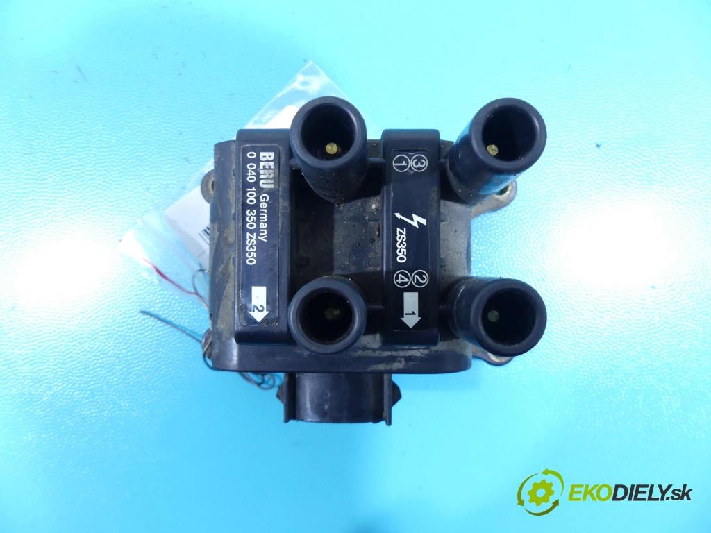 Ford Fusion 1.6 16v 101 HP manual 74 kW 1596 cm3 5- cievka zapaľovacia 0040100350 (Zapaľovacie cievky, moduly)