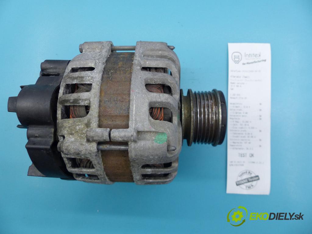Renault Clio IV 2012-2019 1.5 dci 75 hp manual 55 kW 1461 cm3 5- Alternator 2714146A (Alternátory)