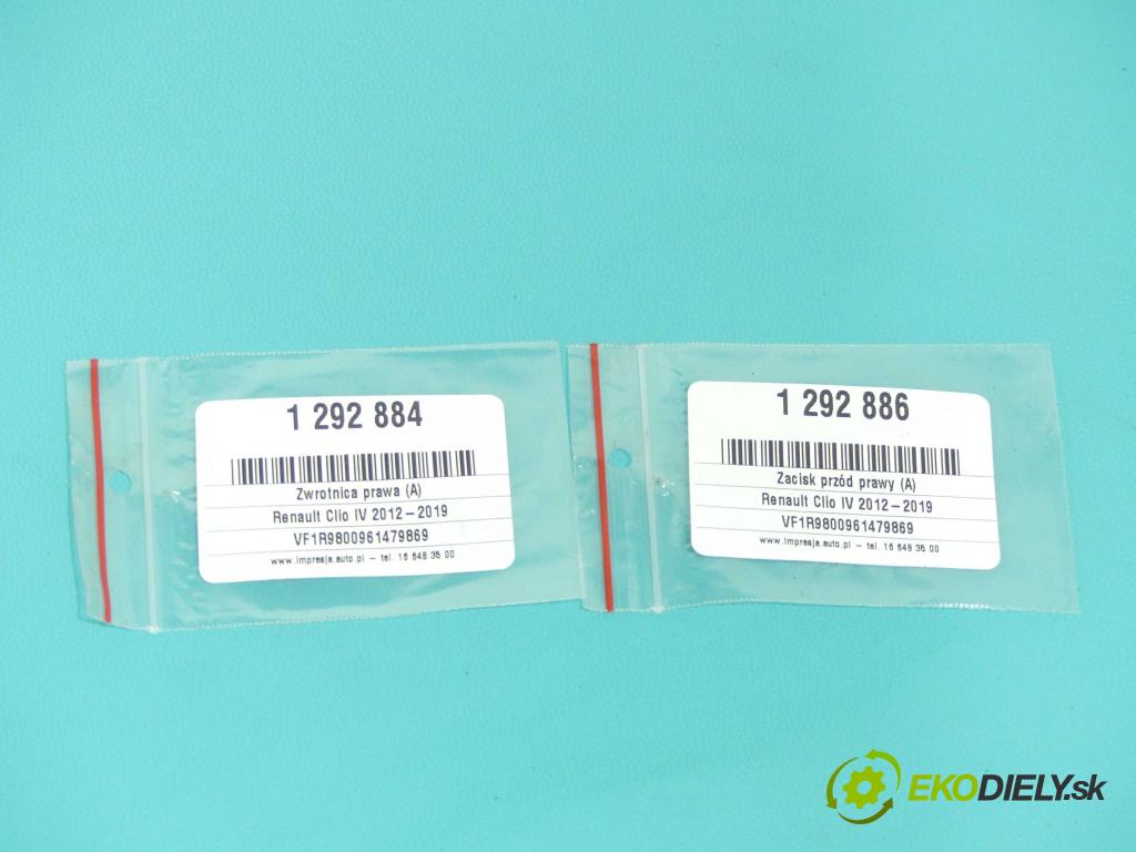 Renault Clio IV 2012-2019 1.5 dci 75 HP manual 55 kW 1461 cm3 5- náboj pravé  (Náboje)