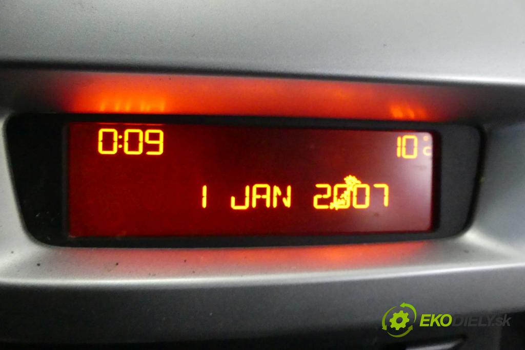 Citroen C3 II 2009-2016 1.4 hdi 68 HP manual 50 kW 1398 cm3 5- Zobrazit: 96666323XT (Prístrojové dosky, displeje)