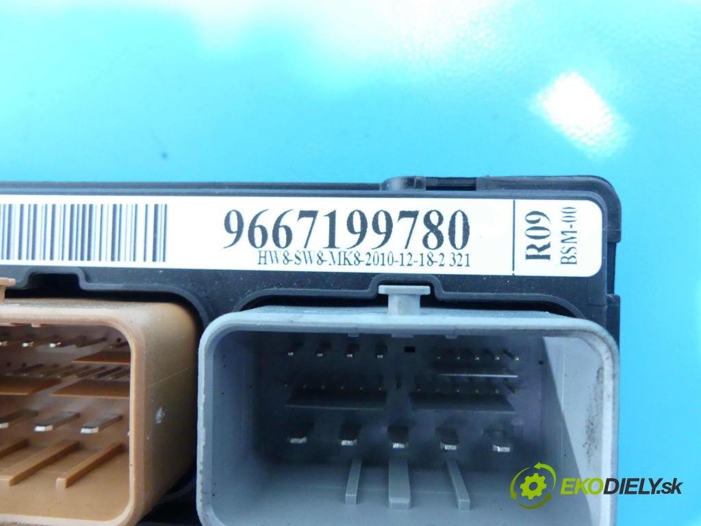 Citroen C3 II 2009-2016 1.4 hdi 68 HP manual 50 kW 1398 cm3 5- modul riadiaca jednotka 9667199780 (Ostatné)