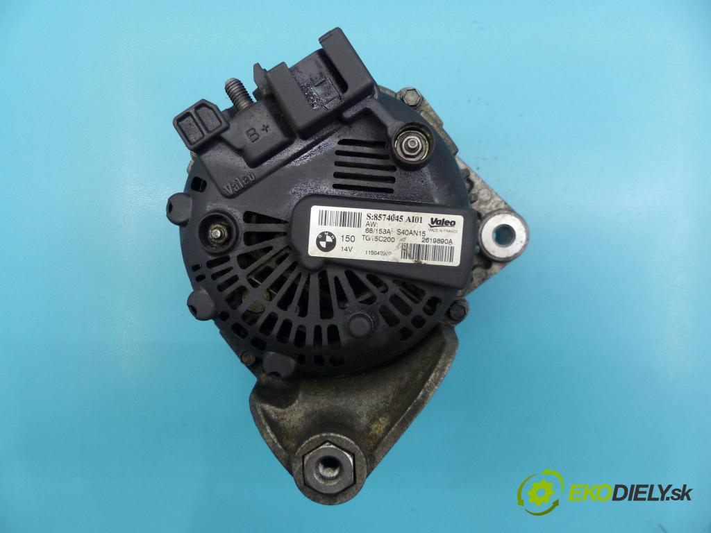 Toyota Avensis III T27 2009-2018 2.0 D4D 143 hp manual 105 kW 1995 cm3 5- Alternator 8574045AI01 (Alternátory)