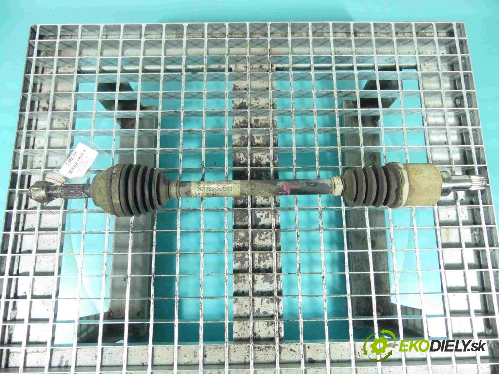 Citroen C3 II 2009-2016 1.4 hdi 68 HP manual 50 kW 1398 cm3 5- poloos ľavé 9672238580 (Poloosy)