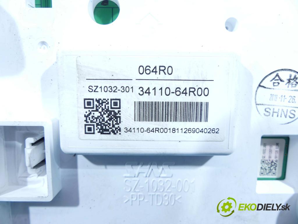 Suzuki SX4 II 2013-2021 1.4 T 140 HP manual 103 kW 1373 cm3 5- prístrojovka/ budíky 34110-64R00 (Prístrojové dosky, displeje)