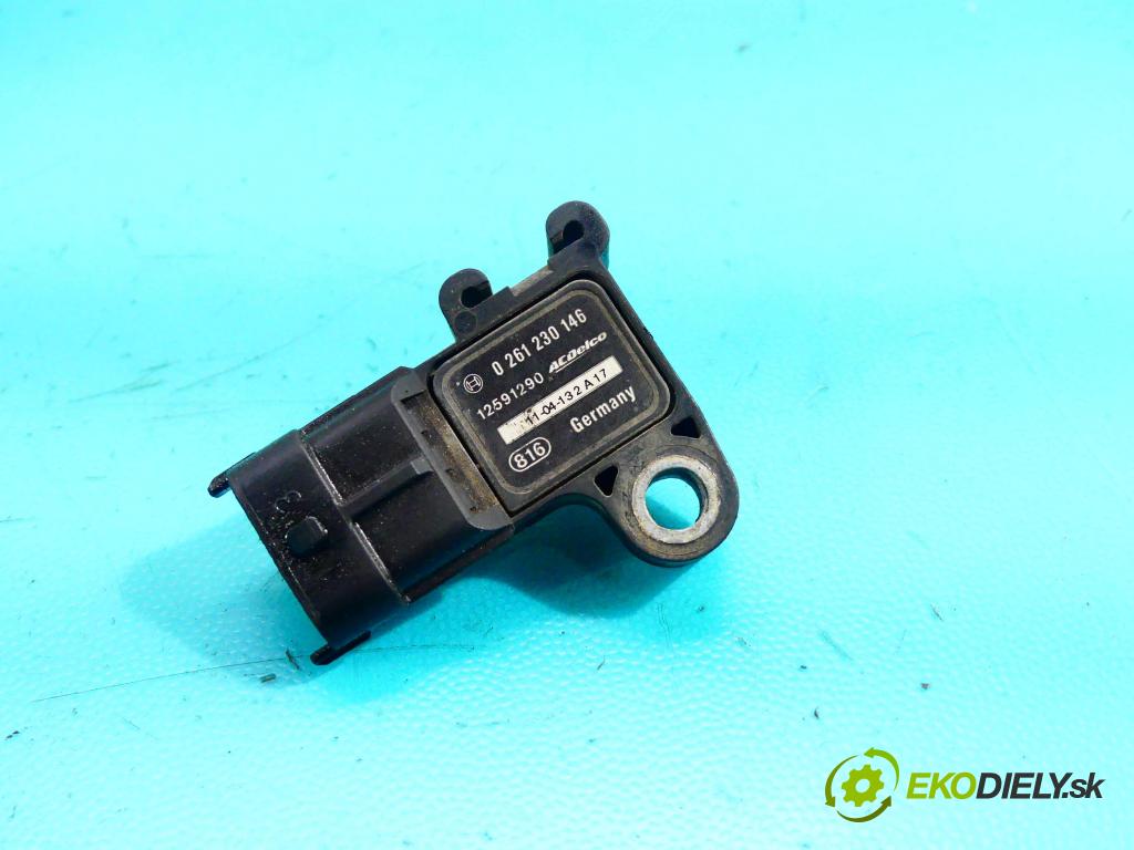 Opel Astra IV 2009-2015 1.4 T 140 hp manual 103 kW 1364 cm3 5- snímač tlaku 0261230146 (Snímače tlaku)