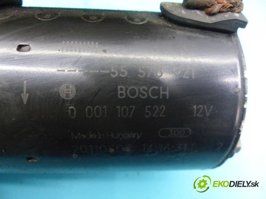 Opel Astra IV 2009-2015 1.4 T 140 HP manual 103 kW 1364 cm3 5- štartér 0001107522 (Štartéry)