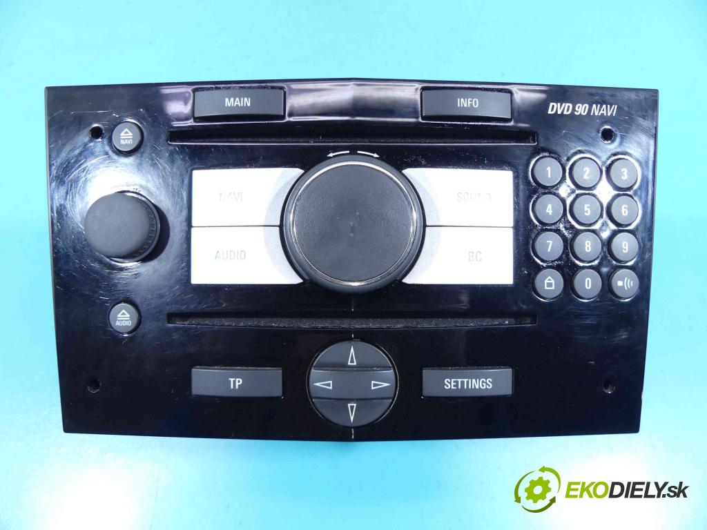 Opel Zafira B 2005-2014 1.7 cdti 110 HP manual 81 kW 1686 cm3 5- Radio originál 13283224