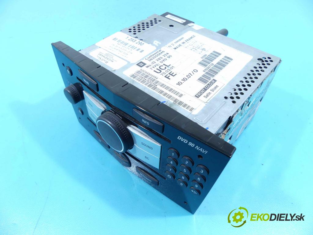 Opel Zafira B 2005-2014 1.7 cdti 110 HP manual 81 kW 1686 cm3 5- Radio originál 13283224