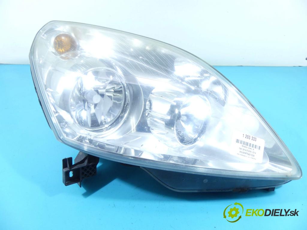 Opel Zafira B 2005-2014 1.7 cdti 110 HP manual 81 kW 1686 cm3 5- Reflektor: pravý 13260845RH (Pravé)