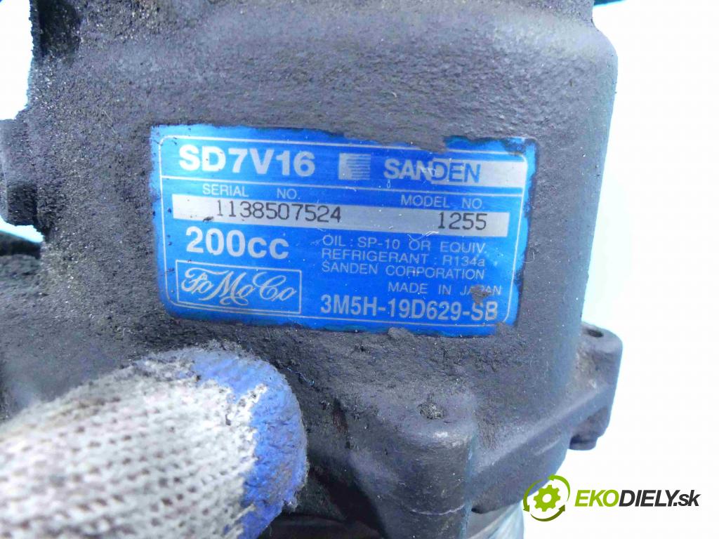 Volvo S40 II 2004-2012 1.6 hdi 109 HP manual 80 kW 1560 cm3 4- čerpadlo klimatizácie 3M5H-19D629-SB