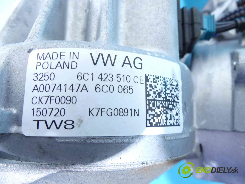 Skoda Fabia III 2014- 1.0 TSI 95 HP manual 70 kW 999 cm3 5- čerpadlo posilovač 6C1909144AK (Servočerpadlá, pumpy riadenia)