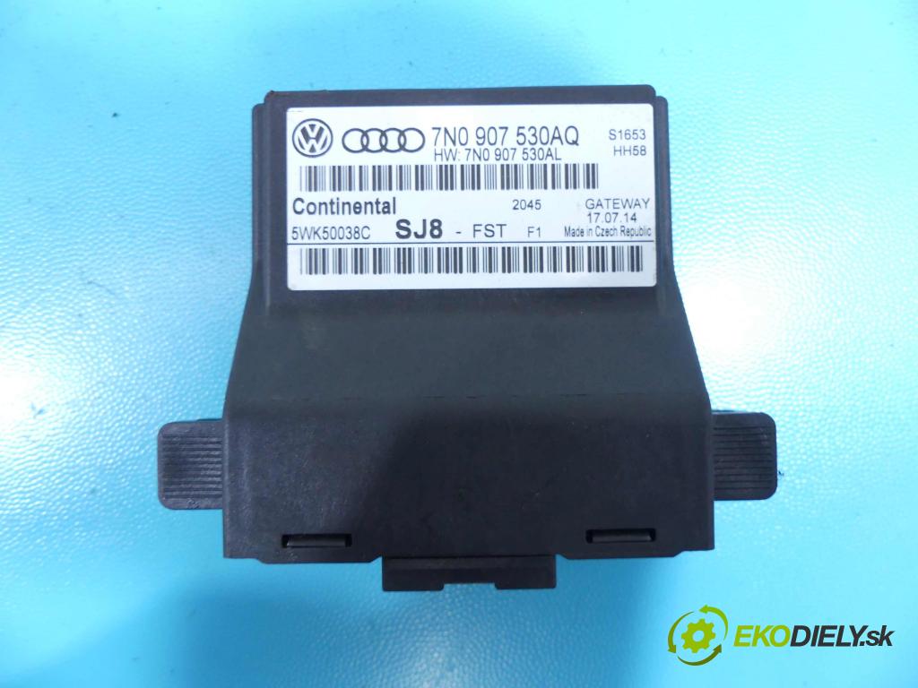 Skoda Superb II 2008-2015 2.0 tdi 170 HP manual 125 kW 1968 cm3 5- modul riadiaca jednotka 7N0907530AQ (Ostatné)