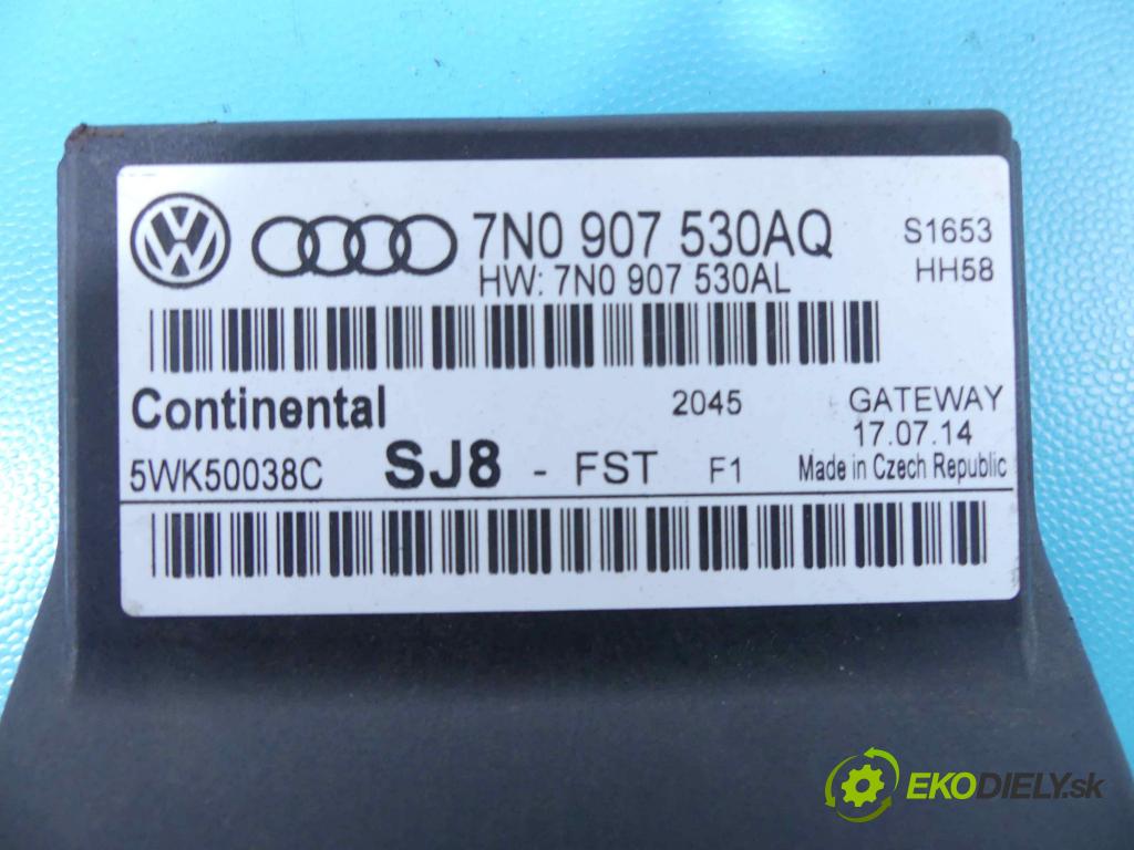 Skoda Superb II 2008-2015 2.0 tdi 170 HP manual 125 kW 1968 cm3 5- modul riadiaca jednotka 7N0907530AQ (Ostatné)