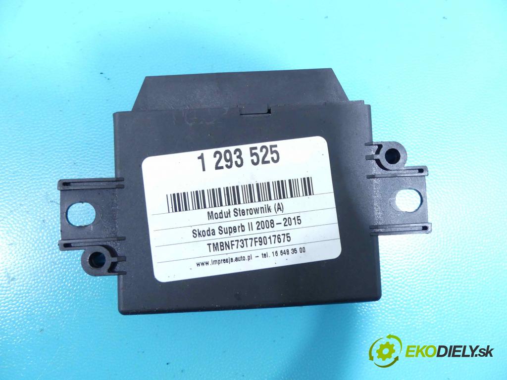 Skoda Superb II 2008-2015 2.0 tdi 170 HP manual 125 kW 1968 cm3 5- modul riadiaca jednotka 1Z0919475F (Ostatné)