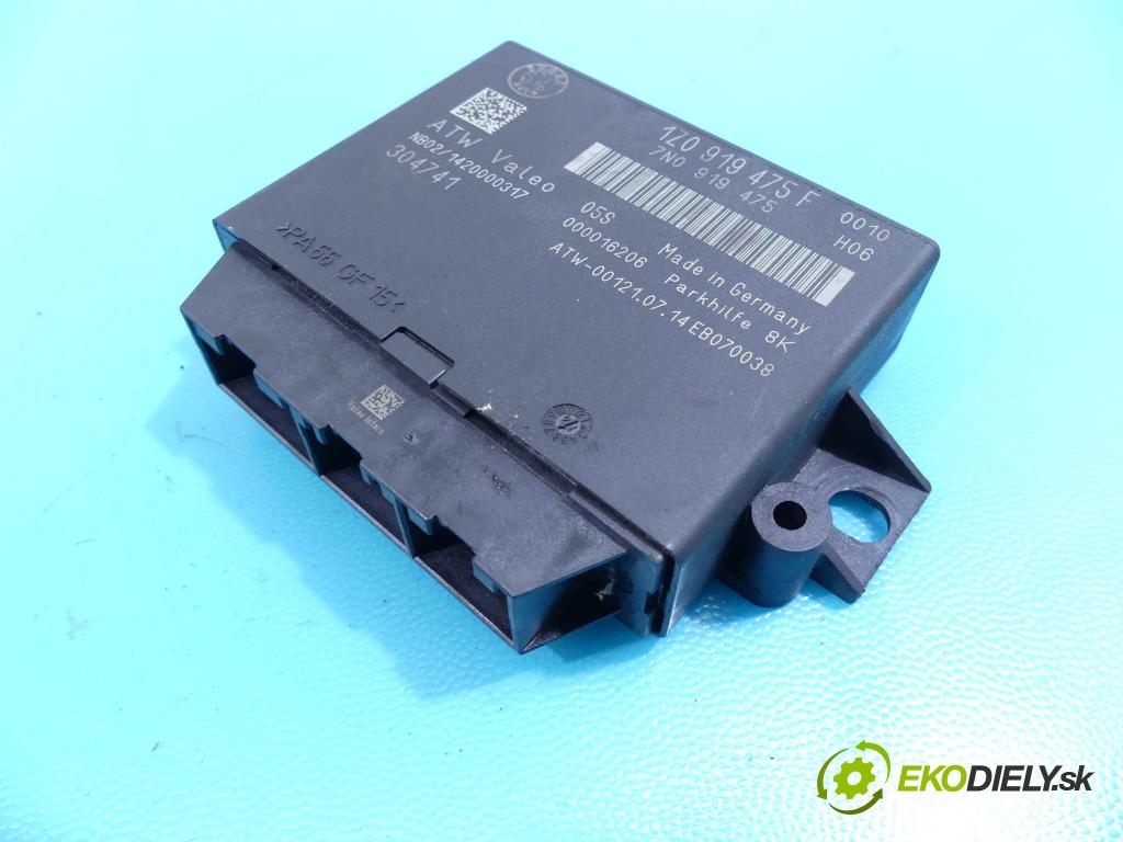 Skoda Superb II 2008-2015 2.0 tdi 170 HP manual 125 kW 1968 cm3 5- modul riadiaca jednotka 1Z0919475F (Ostatné)