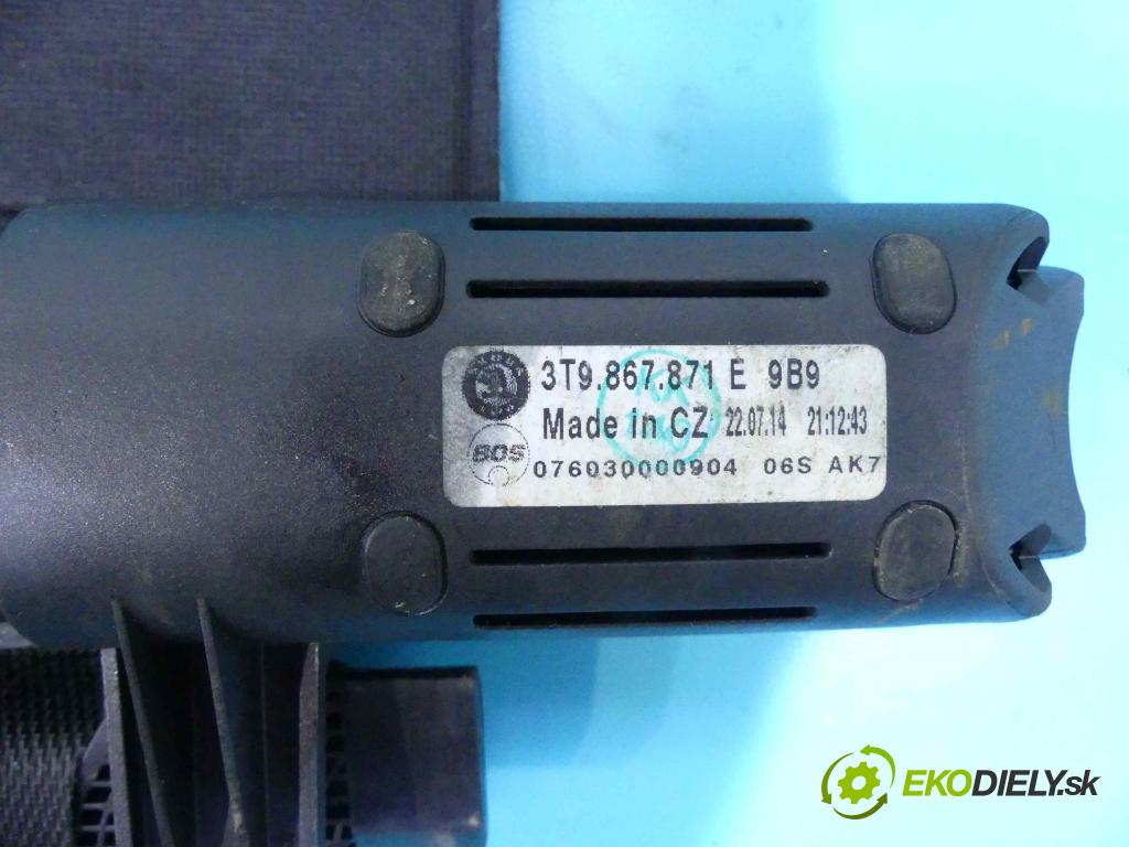 Skoda Superb II 2008-2015 2.0 tdi 170 HP manual 125 kW 1968 cm3 5- roleta 3T9867871E (Rolety kufra)