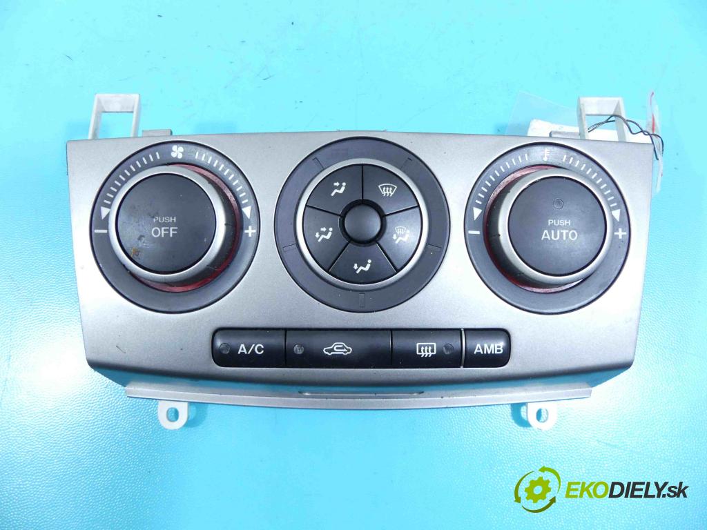 Mazda 3 I BK 2003-2009 1.6 16v 105 HP manual 77 kW 1598 cm3 5- panel kúrenia BS3L