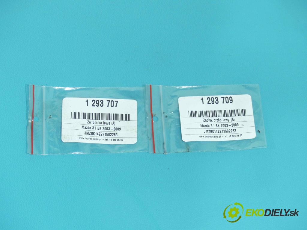 Mazda 3 I BK 2003-2009 1.6 16v 105 HP manual 77 kW 1598 cm3 5- náboj ľavé  (Náboje)