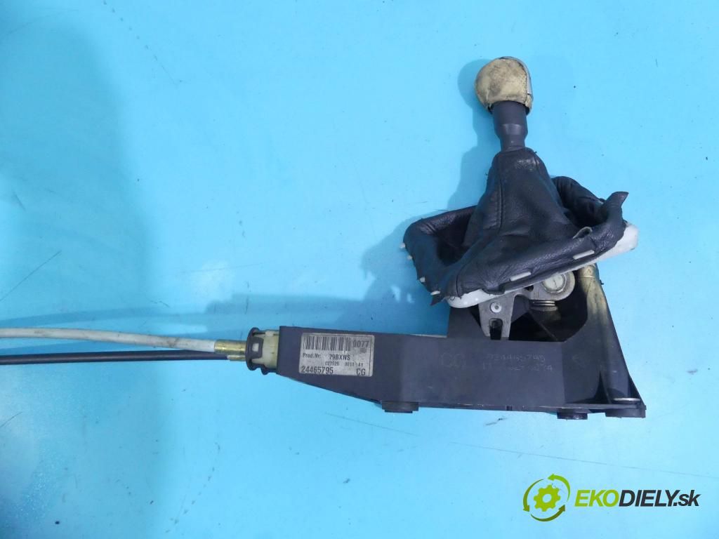 Opel Vectra C 2002-2008 2.2 dti 125 HP manual 92 kW 2172 cm3 5- Páka: Změny: stupeň,rýchlosť 24465795 (Rýchlostné páky / kulisy)