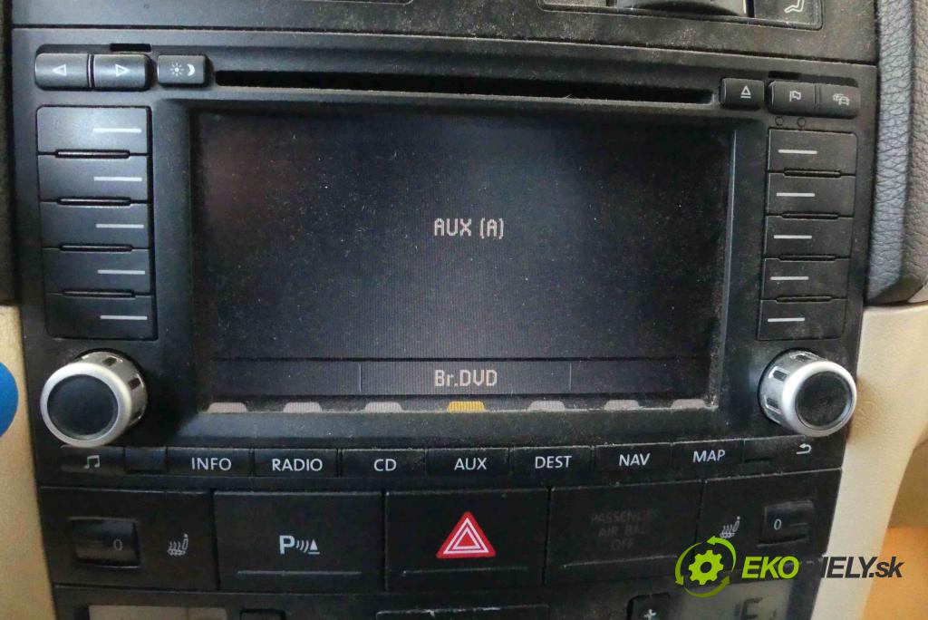 Vw Touareg I 2002-2010 3.0 tdi 224hp automatic 165 kW 2967 cm3 5- Radio originál 7L6035191H