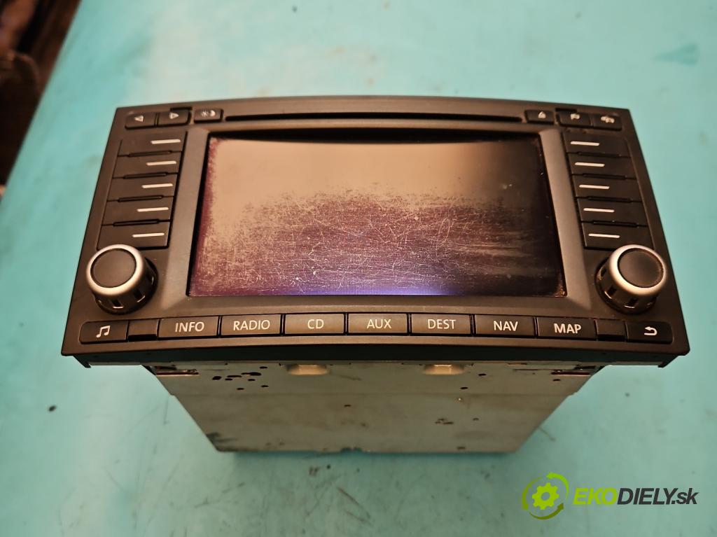Vw Touareg I 2002-2010 3.0 tdi 224hp automatic 165 kW 2967 cm3 5- Radio originál 7L6035191H
