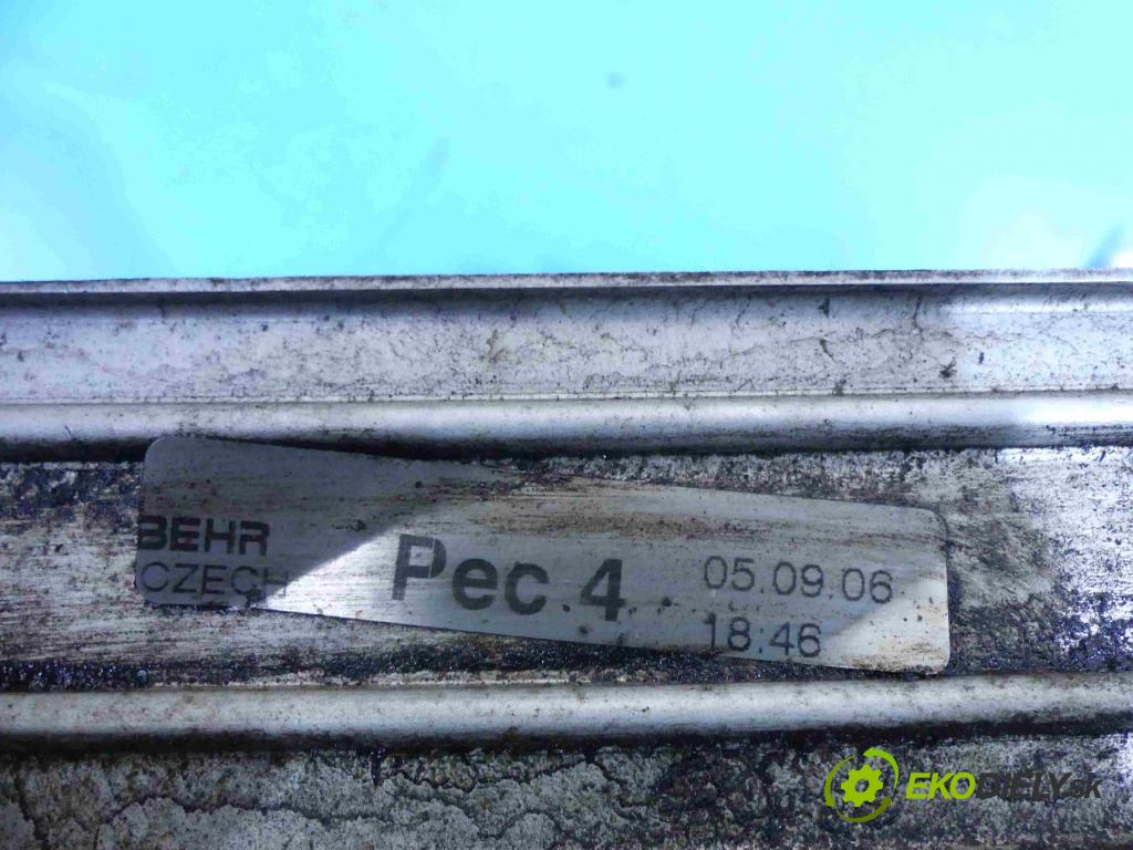 Vw Touareg I 2002-2010 3.0 tdi 224 hp automatic 165 kW 2967 cm3 5- Intercooler 7L6145804 (Chladiče nasávaného vzduchu (intercoolery))