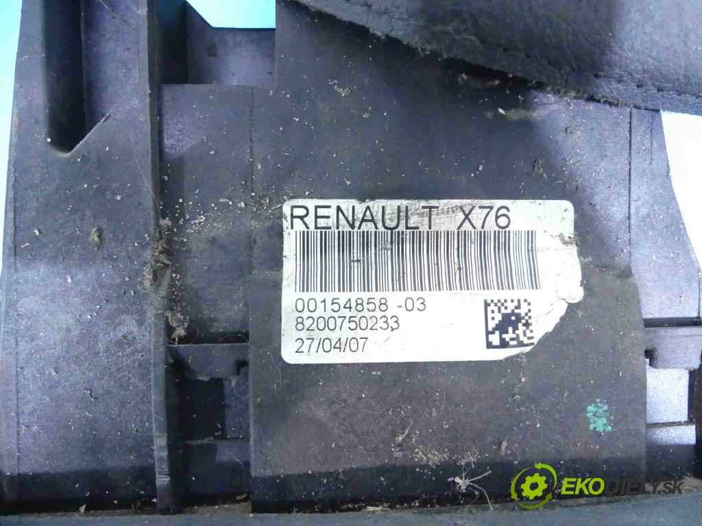 Renault Kangoo I 1998-2008 1.5 dci 65 HP manual 48 kW 1461 cm3 5- Páka: Změny: stupeň,rýchlosť 8200750233 (Rýchlostné páky / kulisy)