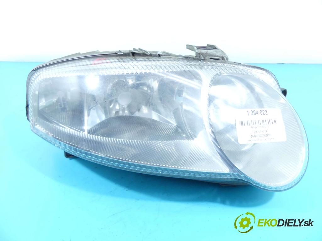 Alfa romeo 147 1.6 16v 105 HP manual 77 kW 1598 cm3 3- Reflektor: pravý  (Pravé)