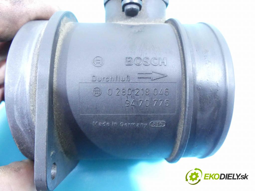 Volvo S80 I 1998-2006 2.8 T6 272 HP automatic 200 kW 2783 cm3 4- průtokoměr: 0280218046 (Váhy vzduchu)