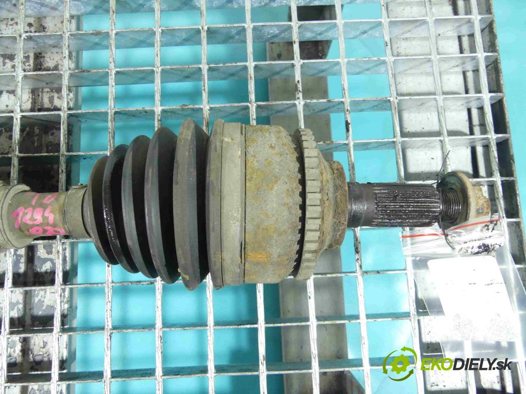 Mazda Mpv II 1999-2006 2.0 citd 136 HP manual 100 kW 1998 cm3 5- poloos ľavé  (Poloosy)