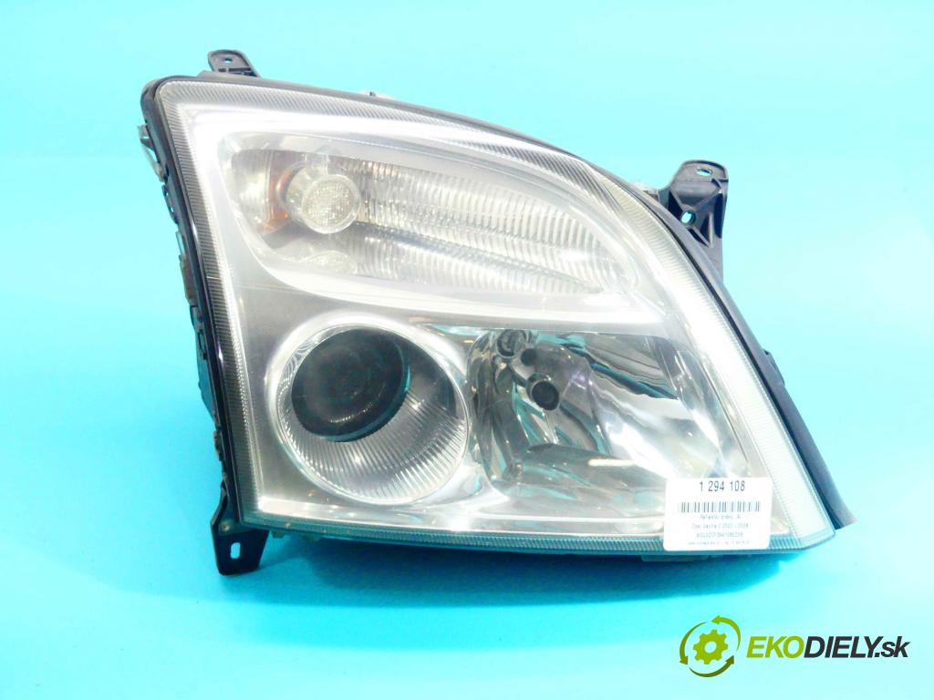 Opel Vectra C 2002-2008 2.2 dti 125 HP manual 92 kW 2172 cm3 5- Reflektor: pravý  (Pravé)