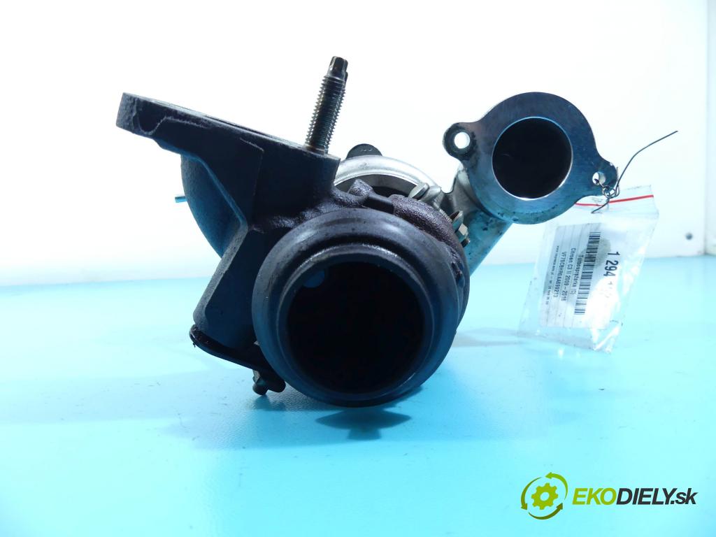 Citroen C3 II 2009-2016 1.4 hdi 68 HP manual 50 kW 1398 cm3 5- turbodúchadlo, turbo 49373-02003 (Turbodúchadlá (kompletné))