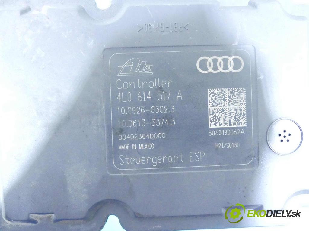 Audi Q7 2005-2015 3.0 tdi 211KM automatic 155 kW 2967 cm3 5- čerpadlo abs 4L0614517A (Pumpy brzdové)