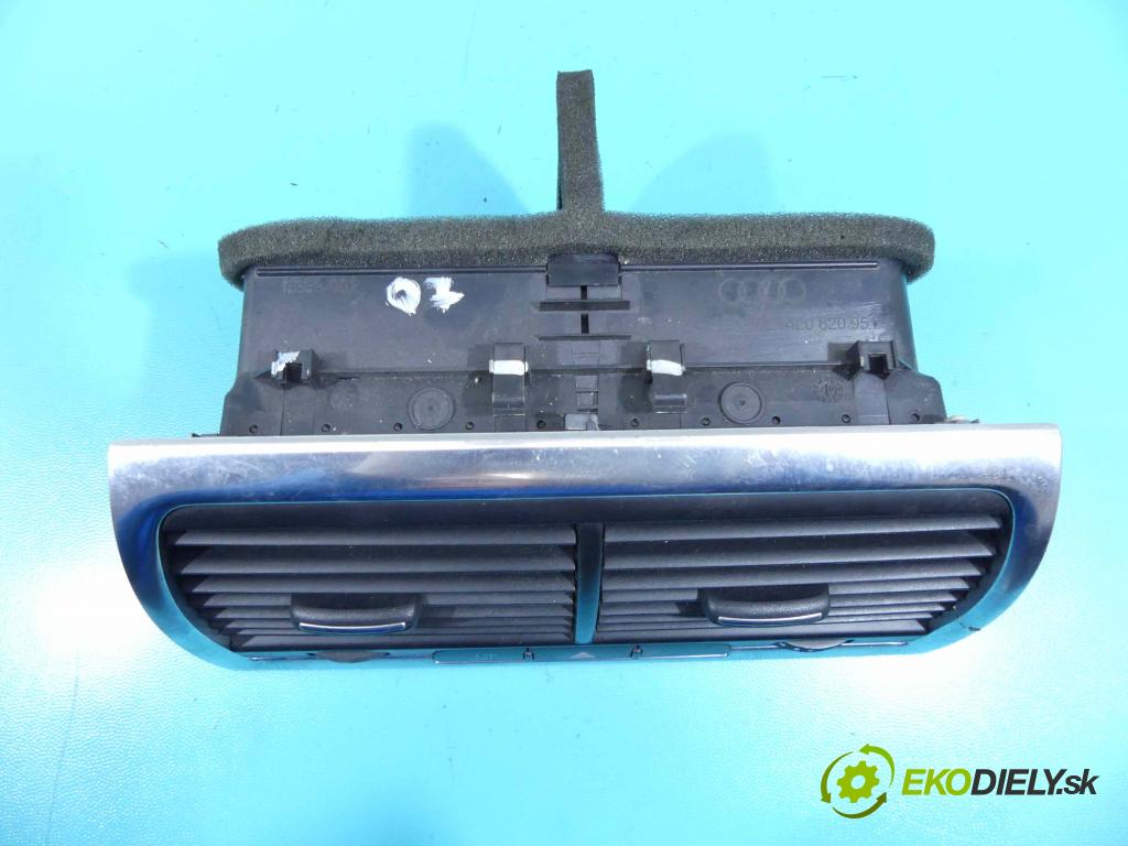 Audi Q7 2005-2015 3.0 tdi 211KM automatic 155 kW 2967 cm3 5- Mřížka: kúrenia stredová 4L0820951 (Mriežky kúrenia (fukáre))