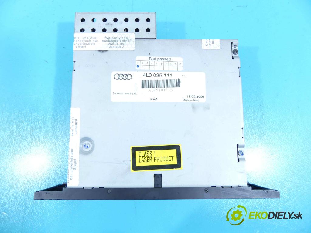 Audi Q7 2005-2015 3.0 tdi 211KM automatic 155 kW 2967 cm3 5- Menič: cd 4L0035111 (CD meniče)