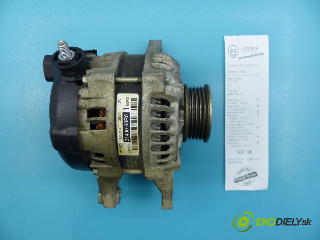 Suzuki SX4 II 2013-2021 1.4 T 140 hp manual 103 kW 1373 cm3 5- Alternator 31400-60R0 (Alternátory)