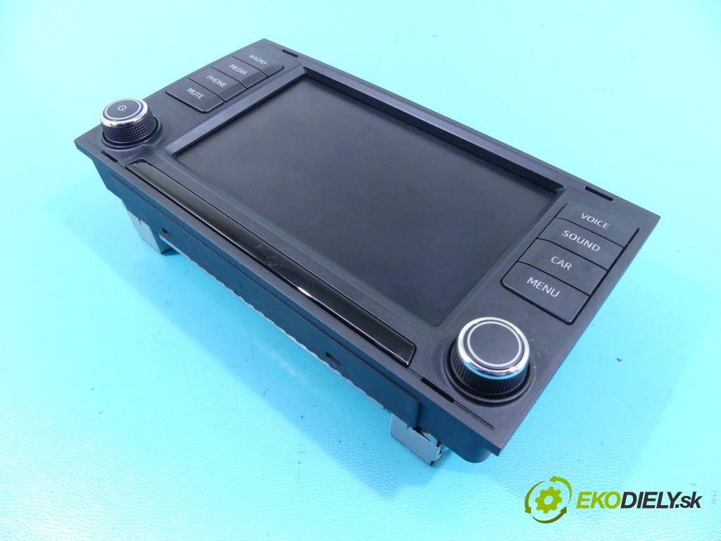 Seat Leon III 2012-2020 1.4 TSI 150 HP manual 110 kW 1395 cm3 5- Zobrazit: 5F0919604 (Prístrojové dosky, displeje)