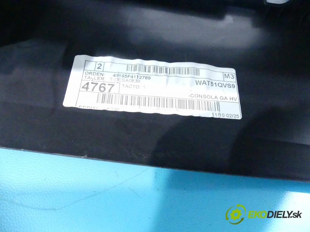 Seat Leon III 2012-2020 1.4 TSI 150 HP manual 110 kW 1395 cm3 5- operadlo 5F0858329A (Lakťové opierky)