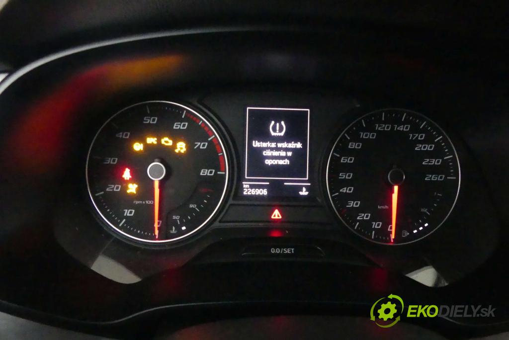 Seat Leon III 2012-2020 1.4 TSI 150 HP manual 110 kW 1395 cm3 5- prístrojovka/ budíky 7F0920740D (Prístrojové dosky, displeje)