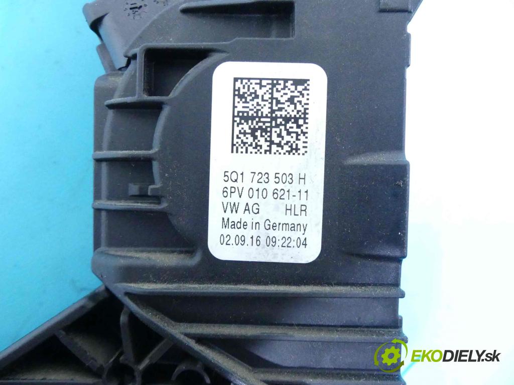 Seat Leon III 2012-2020 1.4 TSI 150 HP manual 110 kW 1395 cm3 5- pedále 5Q1723503H (Pedále)