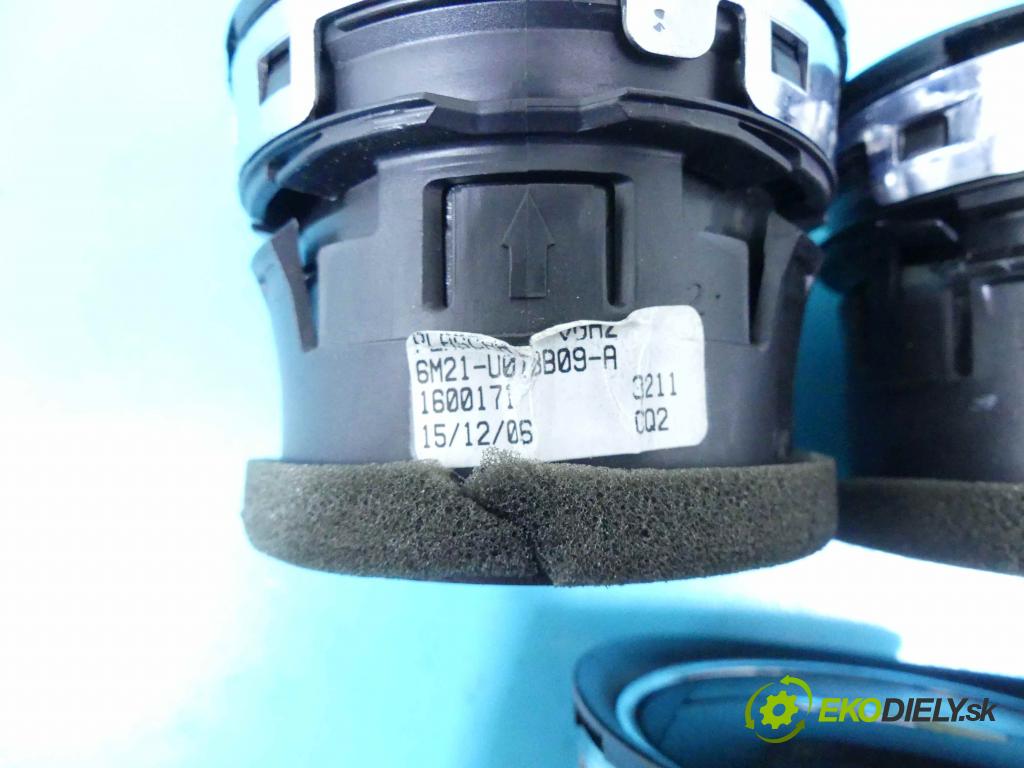 Ford Galaxy Mk2 2006-2015 2.0 tdci 140 HP manual 103 kW 1997 cm3 5- Mřížka: kúrenia stredová 6M21-U018B09-A (Mriežky kúrenia (fukáre))