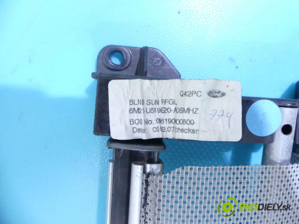 Ford Galaxy Mk2 2006-2015 2.0 tdci 140 HP manual 103 kW 1997 cm3 5- roleta 6M21-U519E20 (Rolety kufra)