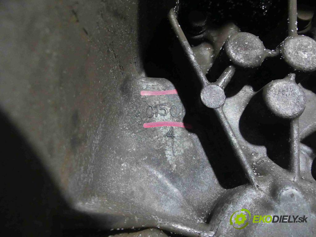 Toyota Yaris II 2005-2011 1.4 D4D 90 HP manual 66 kW 1364 cm3 5- prevodovka stupeň,rýchlosť manual C150H