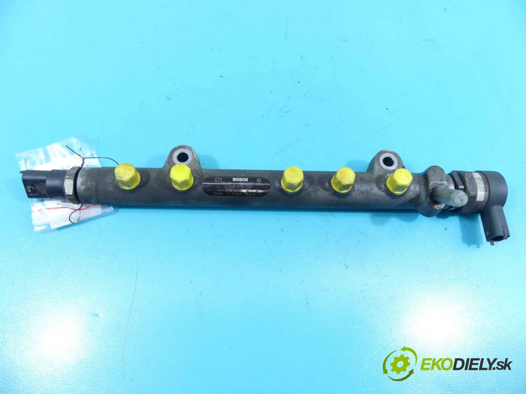 Toyota Yaris II 2005-2011 1.4 D4D 90 HP manual 66 kW 1364 cm3 5- lišta vstrekovacia 0445214133 (Vstrekovacie lišty)