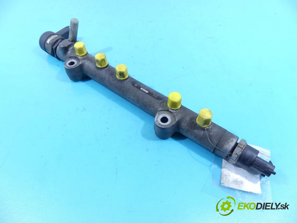 Toyota Yaris II 2005-2011 1.4 D4D 90 HP manual 66 kW 1364 cm3 5- lišta vstrekovacia 0445214133 (Vstrekovacie lišty)