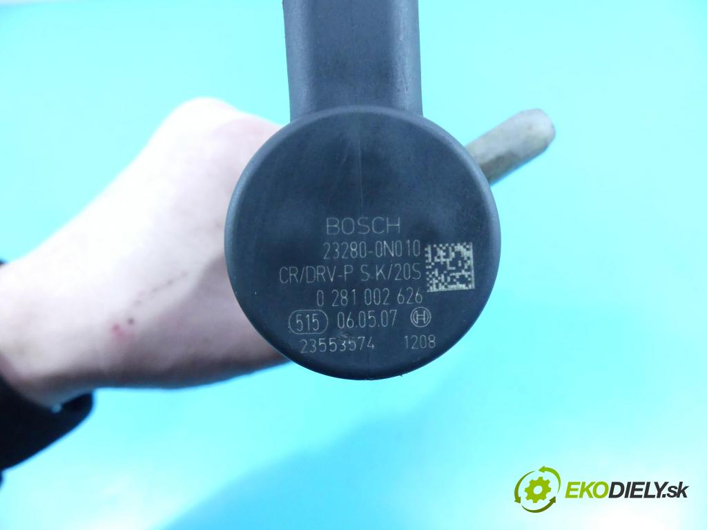 Toyota Yaris II 2005-2011 1.4 D4D 90 HP manual 66 kW 1364 cm3 5- lišta vstrekovacia 0445214133 (Vstrekovacie lišty)