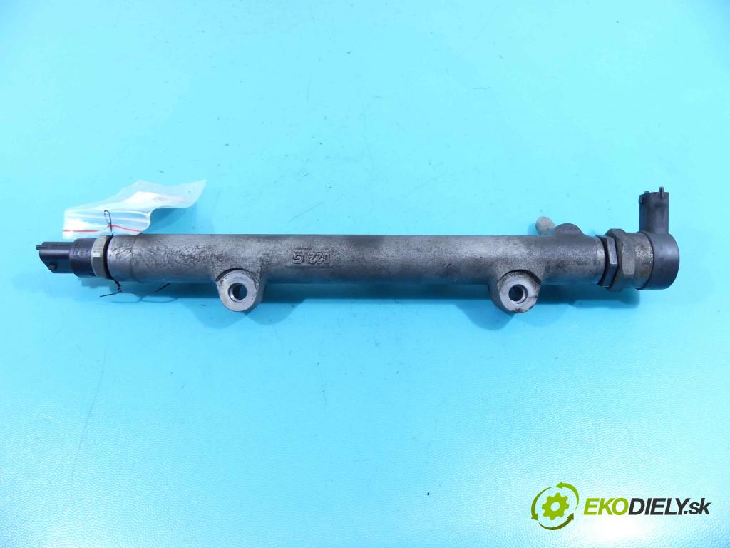 Toyota Yaris II 2005-2011 1.4 D4D 90 HP manual 66 kW 1364 cm3 5- lišta vstrekovacia 0445214133 (Vstrekovacie lišty)