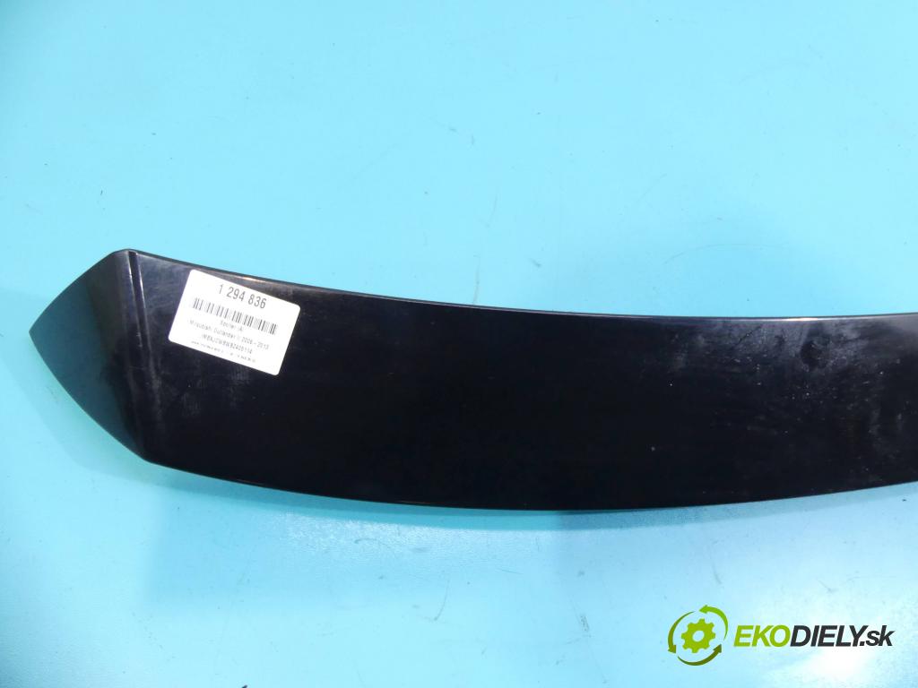 Mitsubishi Outlander II 2006-2013 2.0 DI-D 140 HP manual 103 kW 1968 cm3 5- Spoiler: 6515A012 (Spoilery)