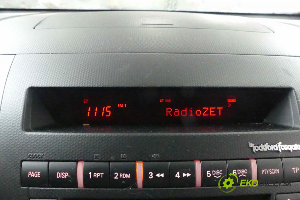 Mitsubishi Outlander II 2006-2013 2.0 DI-D 140 HP manual 103 kW 1968 cm3 5- Radio originál 8002A539XA